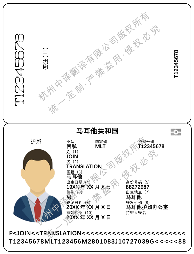 馬耳他護照翻譯成中文模板.png